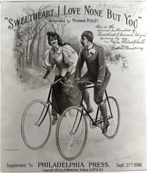 Sweetheart I Love None But You [omslagsblad], 1896